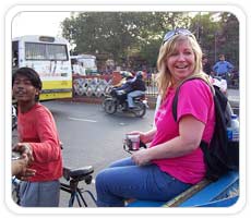 Rickshaw Ride at Old Delhi