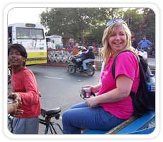 Rickshaw Ride in Old Delhi